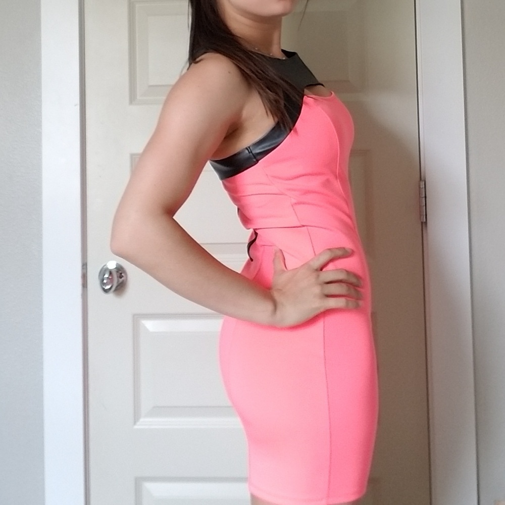 Neon Pink Trixxi Party Dress